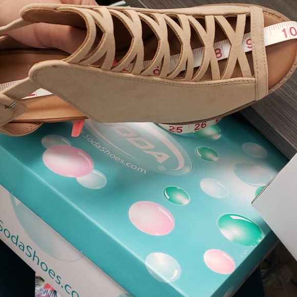 Nude ankle boot peep toe - Picture 8 of 8